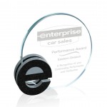 Clement Custom Award - Granite with Logo