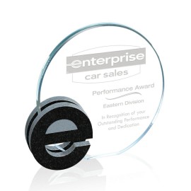 Clement Custom Award - Granite with Logo