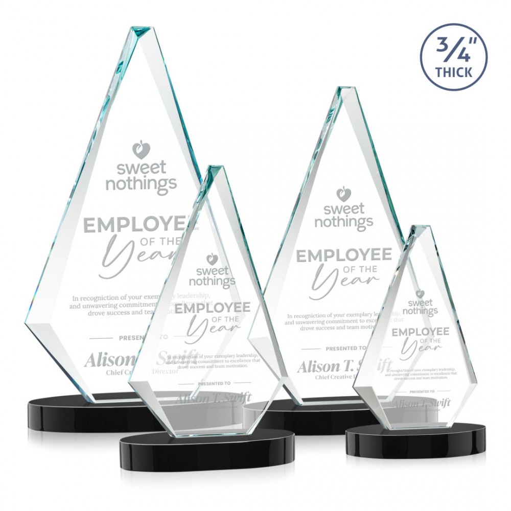 Customized Windsor Award on Alberton Base - Black Customized Windsor Award on Alberton Base - Black