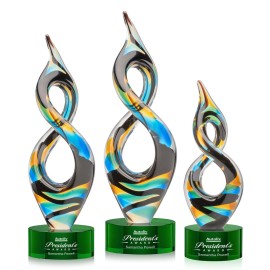 Promotional Cosenzo Award on Marvel Base - Green