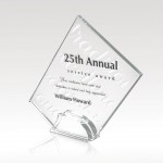 Customized Jade Glass Award - Vela