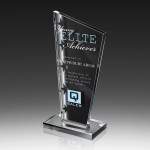Logo Branded Acrylic Award Ally 7"