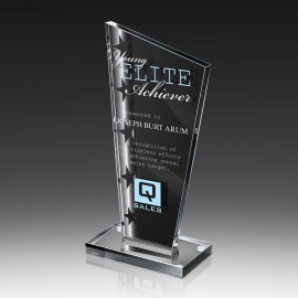 Logo Branded Acrylic Award Ally 7"  Logo Branded Acrylic Award Ally 7"