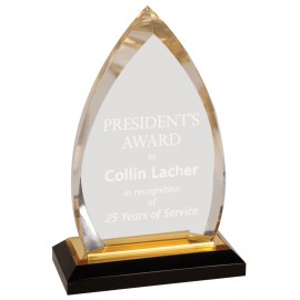 Promotional Gold Oval Impress Acrylic  Promotional Gold Oval Impress Acrylic