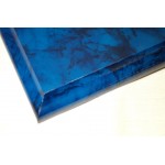 Customized Blue Marble Economy Plaque 6x8
