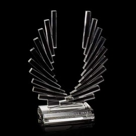 Logo Branded Accolade Award - Optical 18"