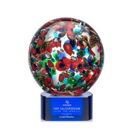 Personalized Fantasia Award on Paragon Blue - 5" High  Personalized Fantasia Award on Paragon Blue - 5" High