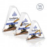Logo Branded Mosaic Triangle VividPrint Award - Gold