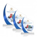 Customized Wadebridge VividPrint Award - Blue