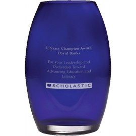 8"H Westgate Cobaltina with Logo