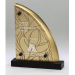 Personalized Large Avant Garde Award - Deco