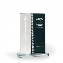 Custom Affinity Corporate Glass Award  Custom Affinity Corporate Glass Award