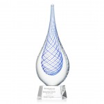 Logo Branded Kentwood Award on Robson Clear - 14"