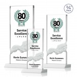 Poole VividPrint Award - White with Logo