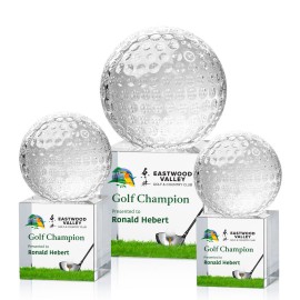 Golf Ball VividPrint Award on Granby with Logo