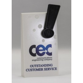 Personalized Exclamation Accent Service Award