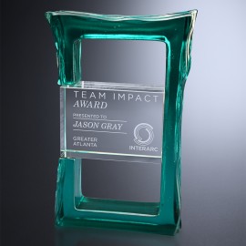 Promotional Delta Teal Award 7-1/4"