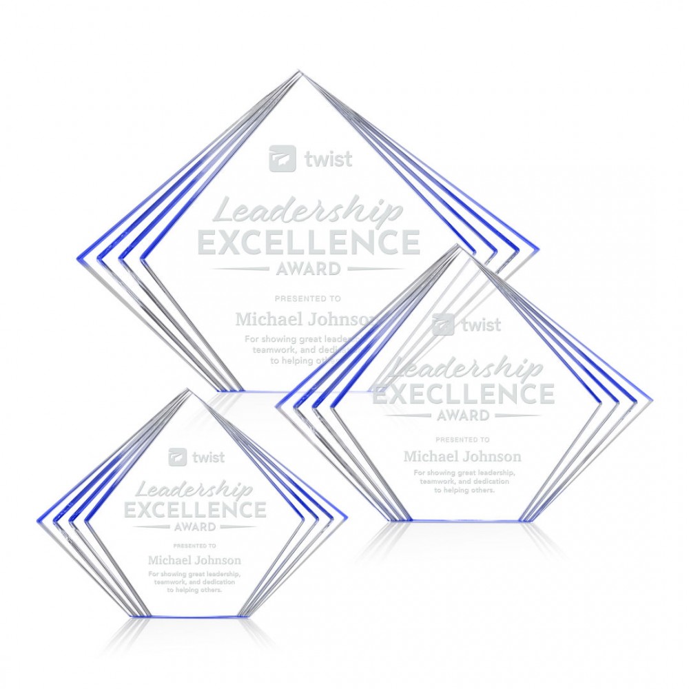 Crawford Award - Blue with Logo