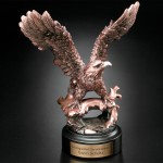 Personalized Perched Eagle 7-1/2"