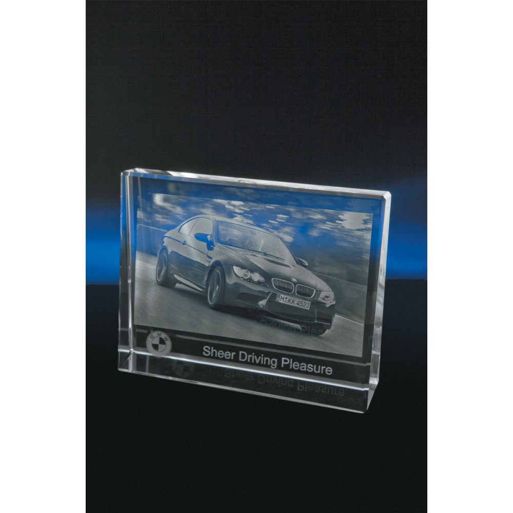 Landscape Award (Small) Custom Etched Landscape Award (Small) Custom Etched