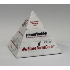 Personalized 3-Piece Pyramid Desk Puzzle