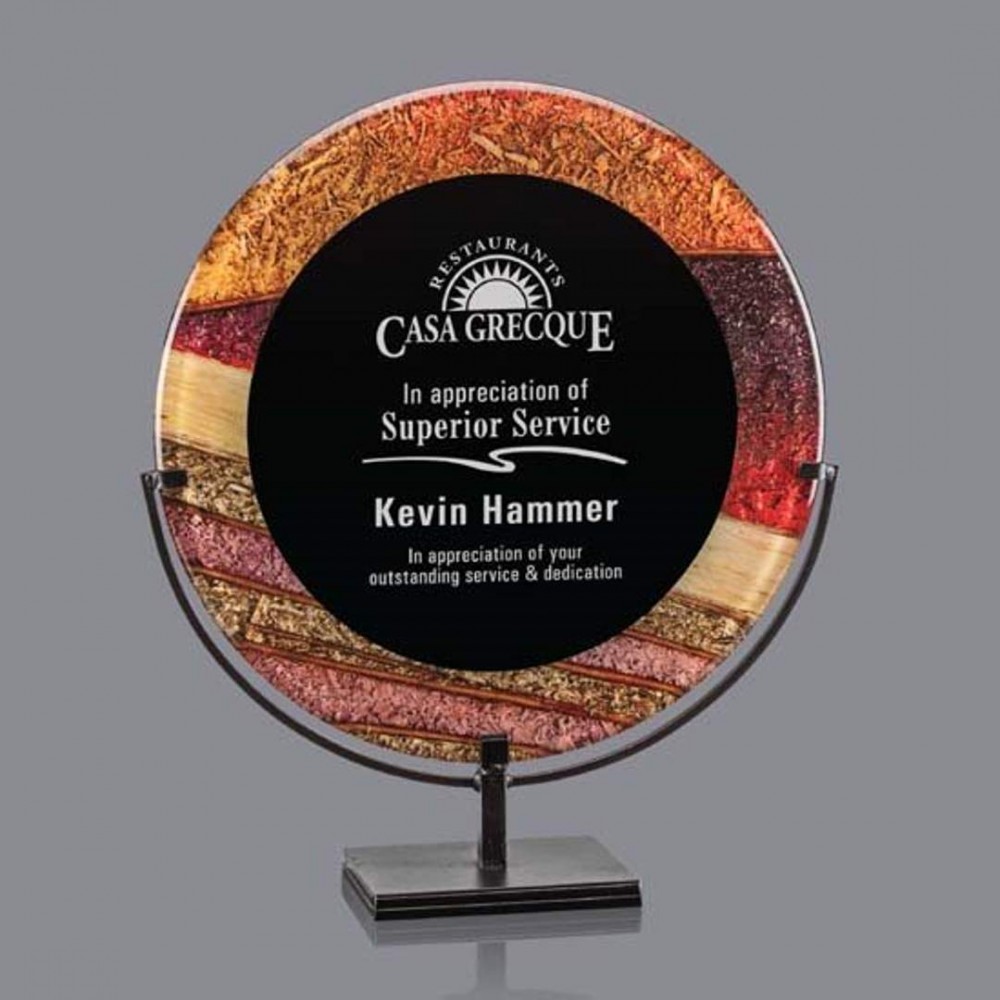 Customized Baldridge Award - Autumn/Black14" H