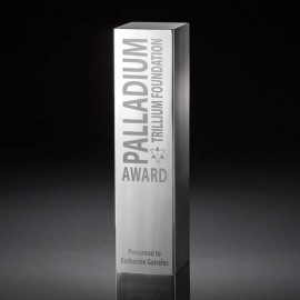 Personalized Monument Award - Solid Aluminum 10"  Personalized Monument Award - Solid Aluminum 10"