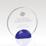 Lucent Gem - Full Color Award with Logo