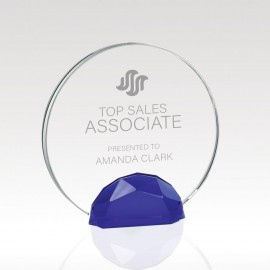 Lucent Gem - Full Color Award with Logo