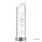 Portal Award - Optical/Silver 12" with Logo