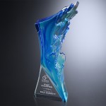 Glacier Award 10-1/2" with Logo
