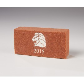 Custom Medium Brick Desk Award - 4.5"