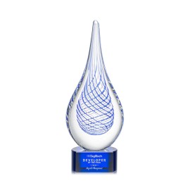 Kentwood Award on Paragon Blue - 11" with Logo