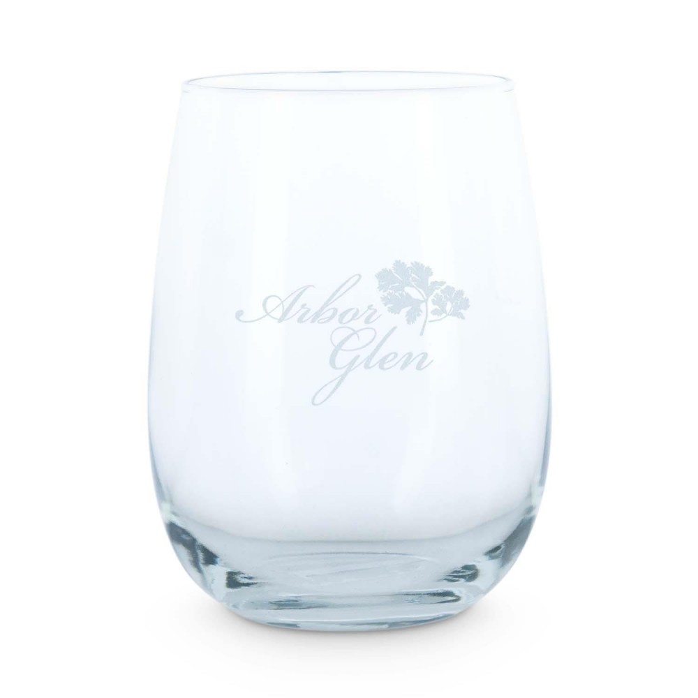 Promotional 17 Oz. Stemless Wine Glass - Etched Promotional 17 Oz. Stemless Wine Glass - Etched