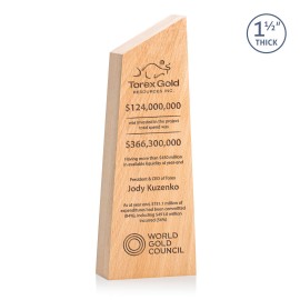 Nottinghill Award - Beechwood 10" with Logo  Nottinghill Award - Beechwood 10" with Logo