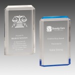 Logo Branded 4.75" x 7.5" Clear Premier Acrylic