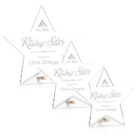Personalized Polaris Star Award - Gold