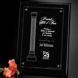 Logo Branded Canterbury Black Plaque 8" x 10"
