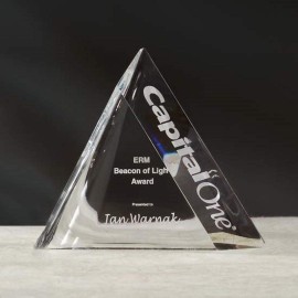 Personalized Triad Award - Acrylic 7"x6"x1"