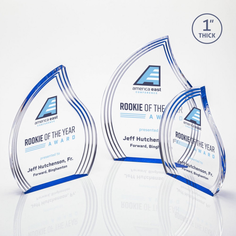 Tidworth VividPrint Award - Clear Blue Right with Logo
