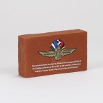 Personalized Large Brick Desk Award - 6.5"