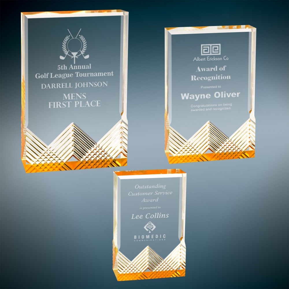 5" x 7" - Apex Acrylic Awards with Logo 5" x 7" - Apex Acrylic Awards with Logo