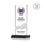 VividPrint Award - Poole/Black 9" Custom Etched