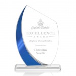 Wadebridge Award - Starfire/Blue 8" with Logo
