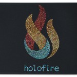 12" Badge Satin Ribbon - 100yrd Roll - Sparkle with Logo