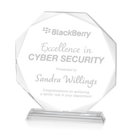 Personalized Kenton Award - Acrylic 8" Diam  Personalized Kenton Award - Acrylic 8" Diam