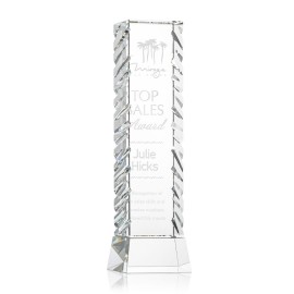 Personalized Kaleidoscope Award on Base - Optical 14"  Personalized Kaleidoscope Award on Base - Optical 14"
