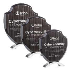 Personalized Belgrave Slatewood Award - Silver