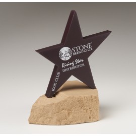 Logo Branded Rocky Star Award