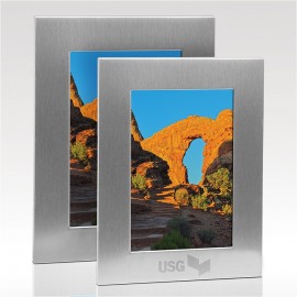 Silver Acclaim Frame 8" with Logo
